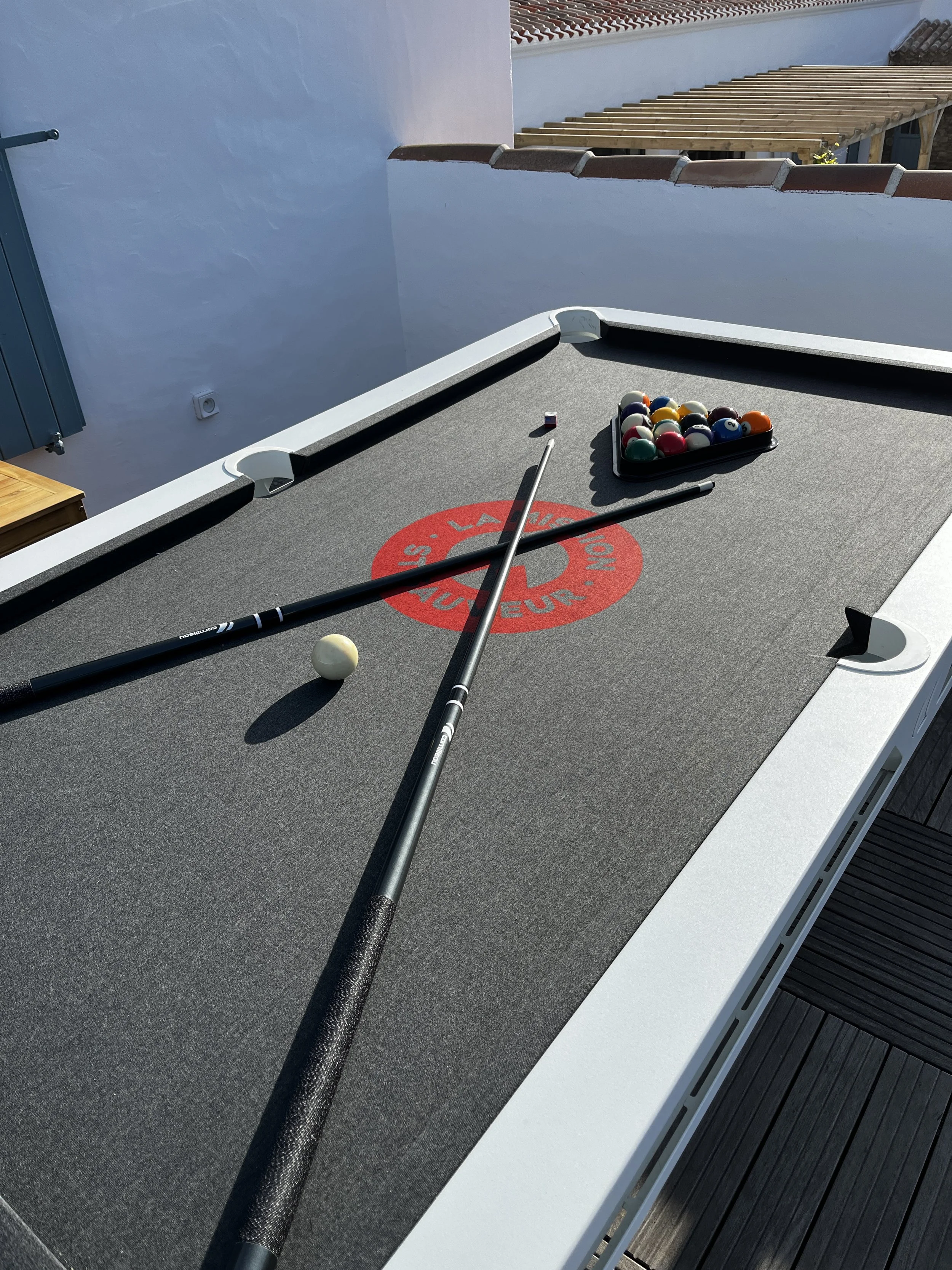 Impression sur tapis de billard — Atelier A+ — Hôtel La Mission Île d’Yeu
