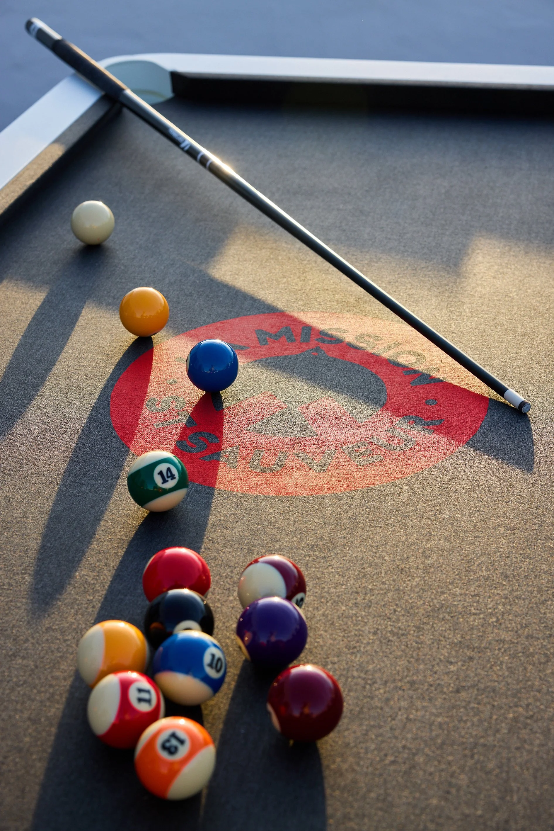 Impression sur tapis de billard — Atelier A+ — Hôtel La Mission Île d’Yeu