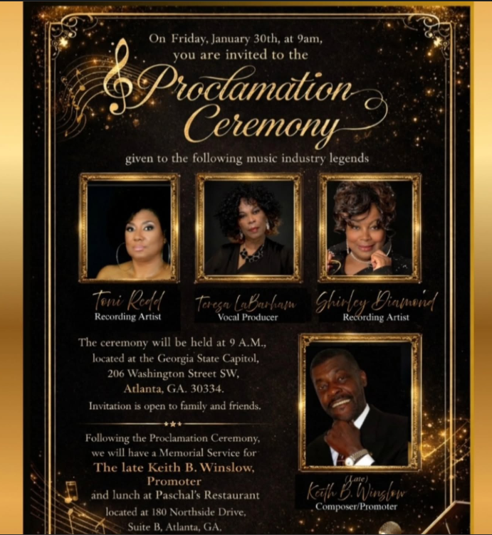 Proclamation Award Ceremony