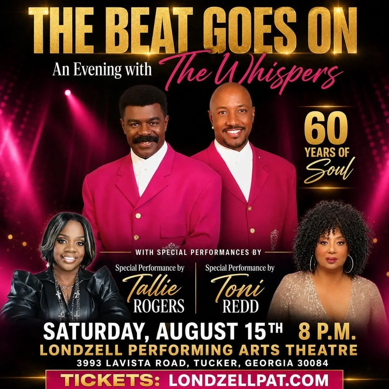 The Whispers Concert  (And The Beat Goes On)