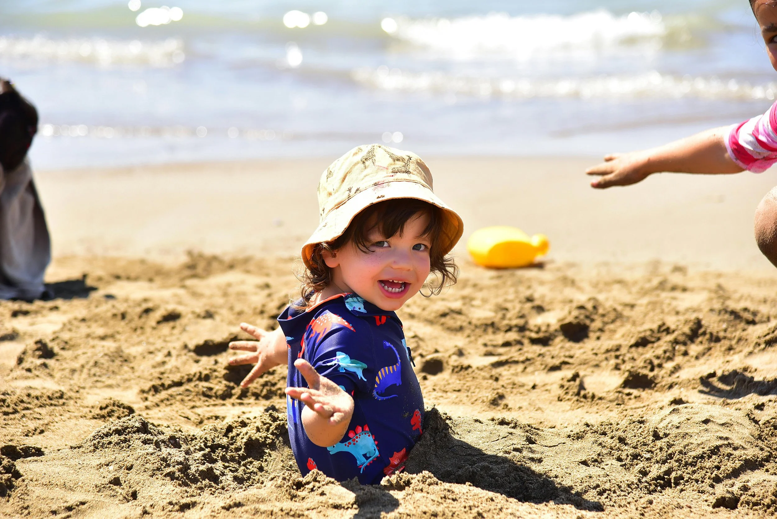 Kids beach