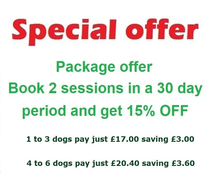devon dog field loyalty offer 15% off