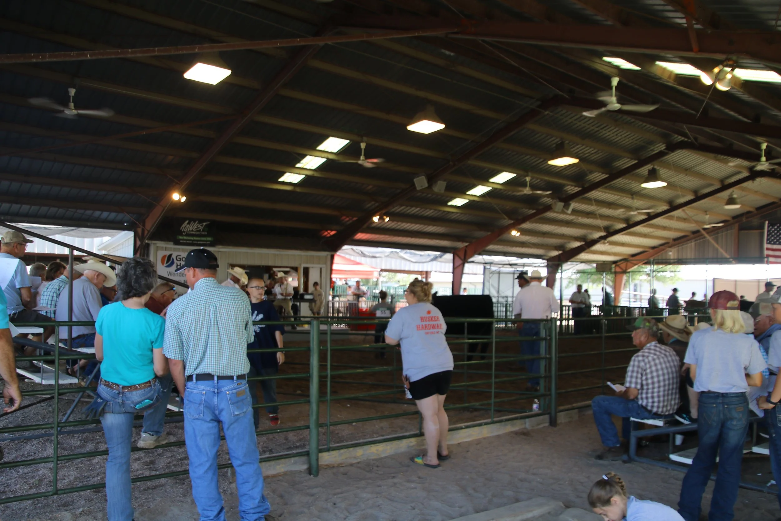 Interior of Livestock Arena
