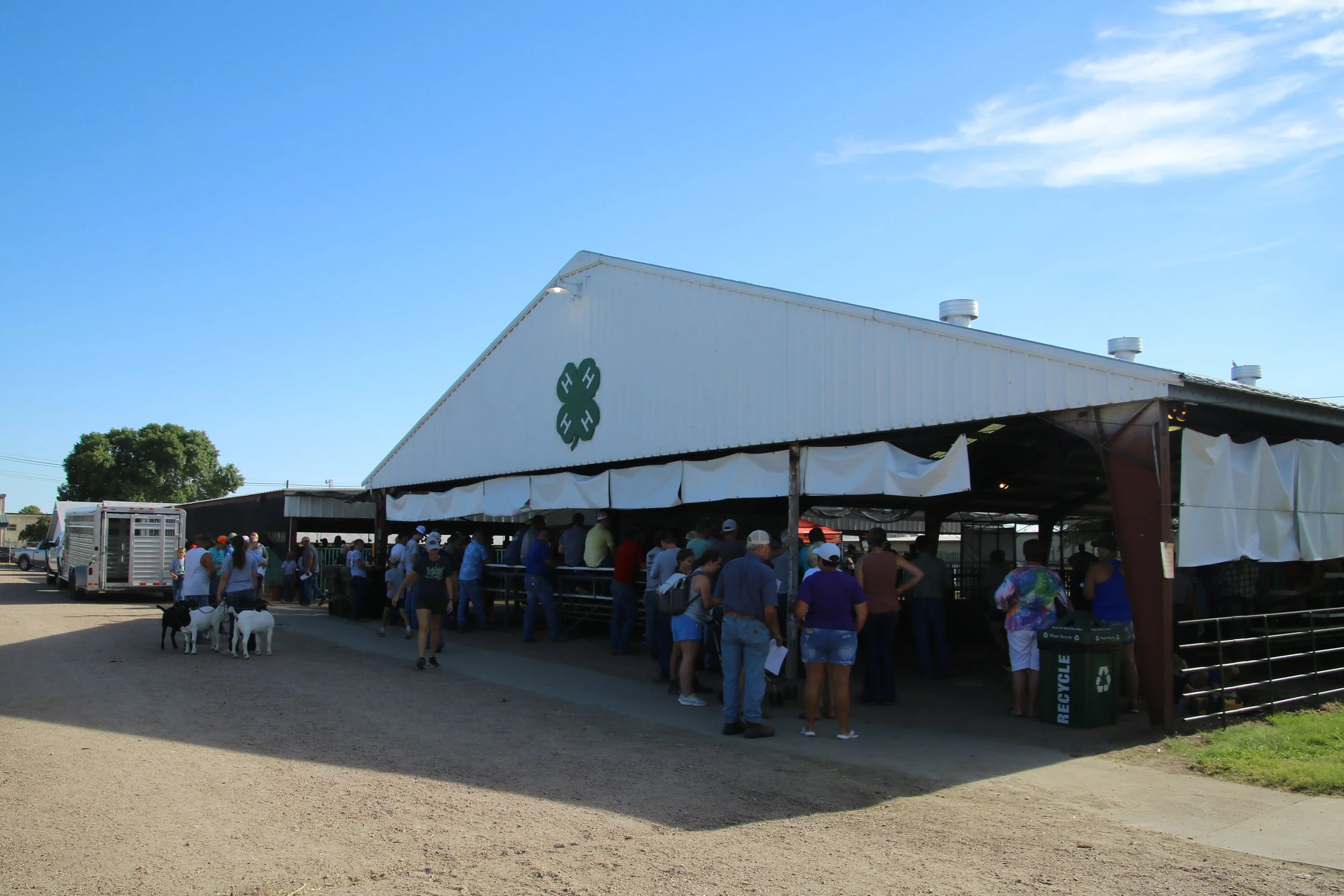 Exterior of Livestock Arena