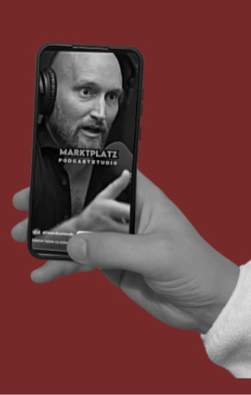 Projektion Social Media Tiktok