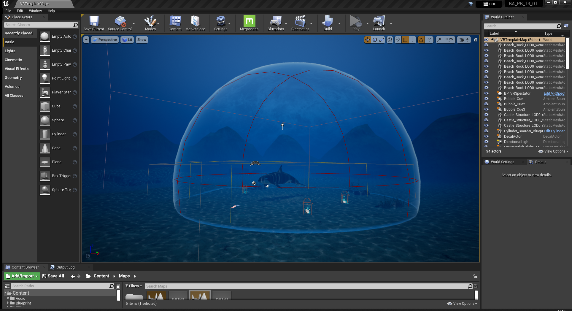 Wildlife Experience Unity Umgebung