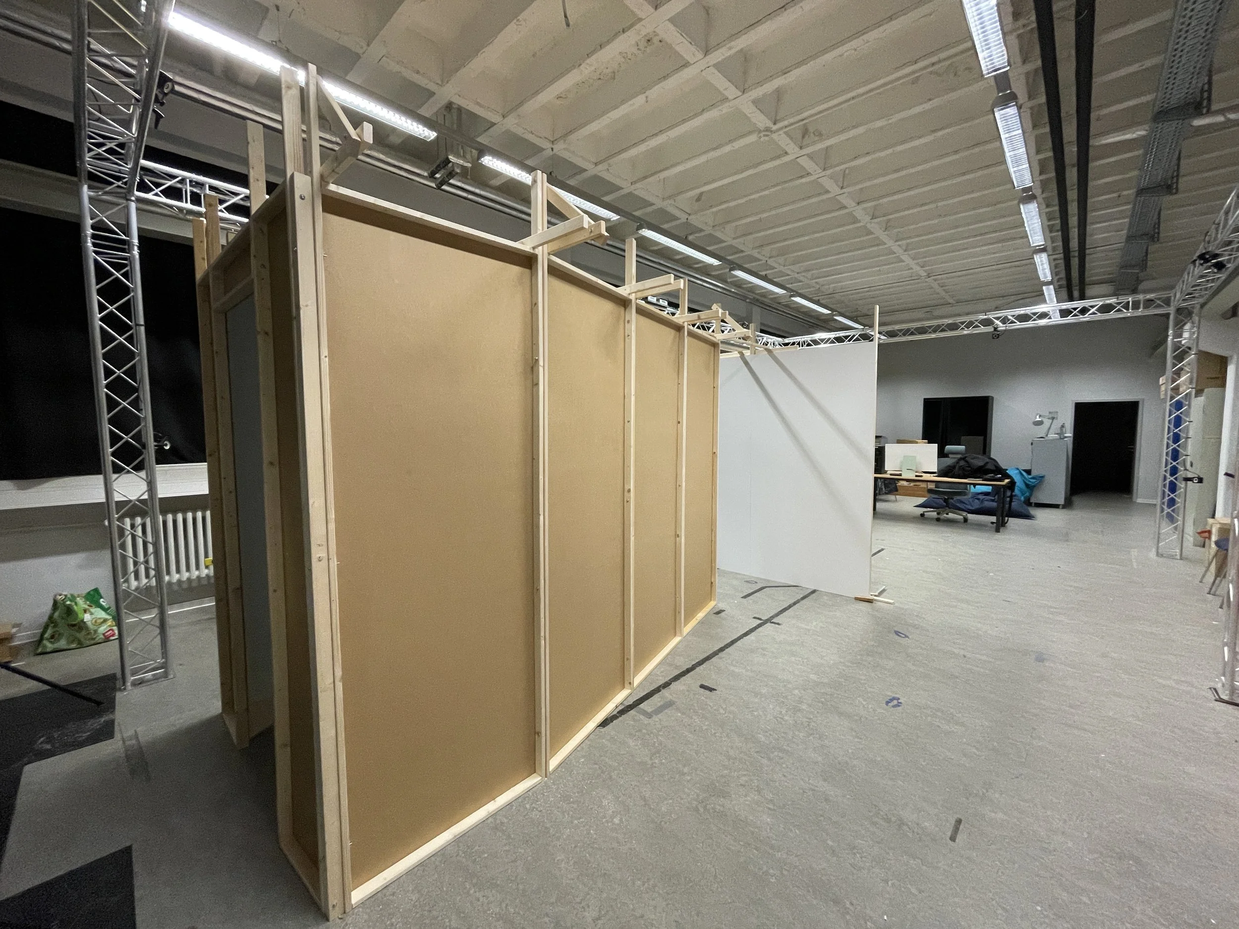 Installation Aufbau vorne