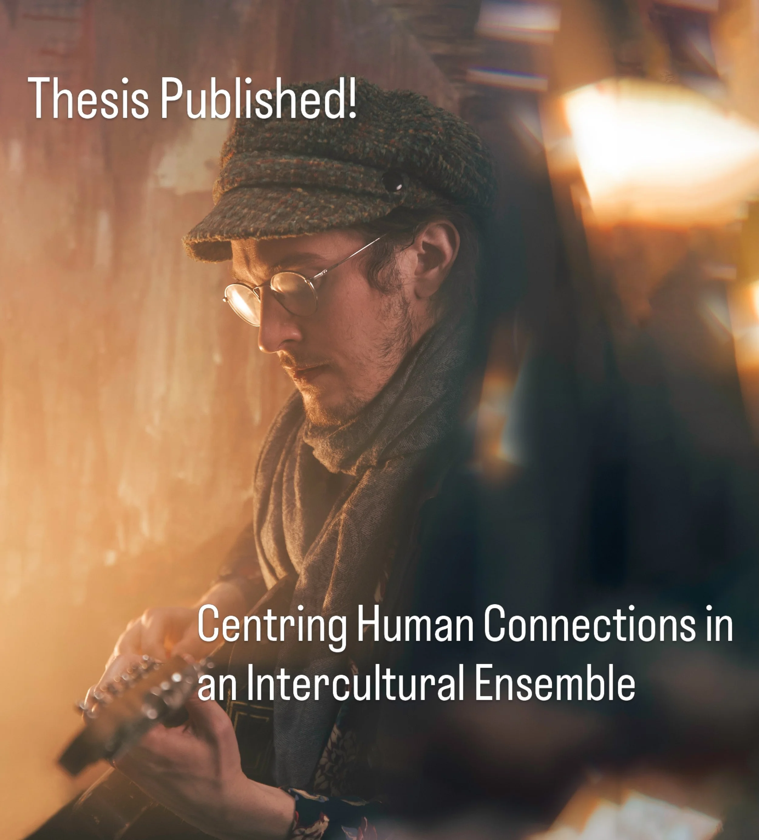 My Master&rsquo;s Thesis &rdquo;Centring Human Connections in an Intercultural Ensemble&rdquo; is now published in the research catalogue! 

It was a great journey to really dive into the topic of human connection and music. In my everyday life I lov