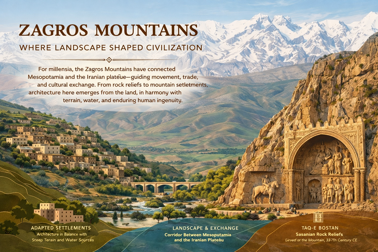 Section I — The Zagros Mountains and Ancient Landscapes