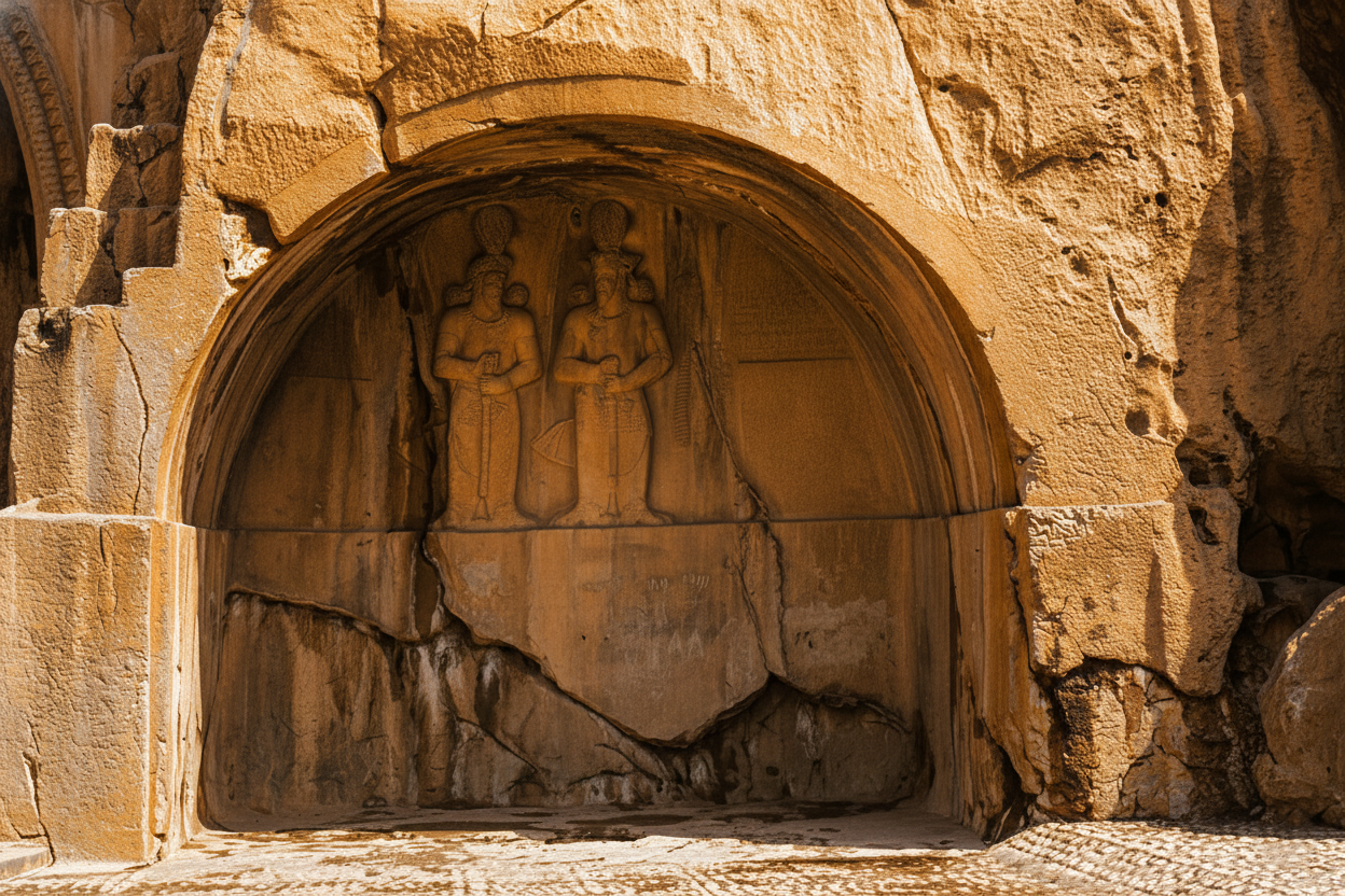 Taq-e Bostan (طاق‌بستان), Kermanshah