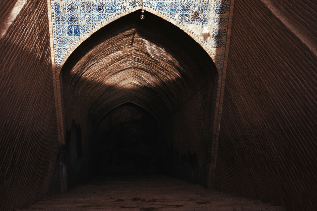 The Ab anbar (آب‌انبار) of Kashan