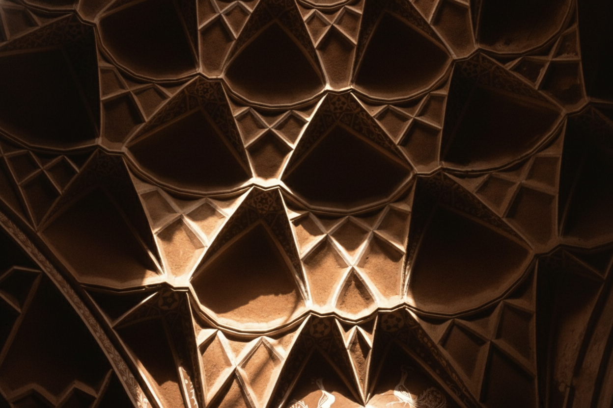 Yazdi-bandi (یزدبندی), or the “Extended Grid”