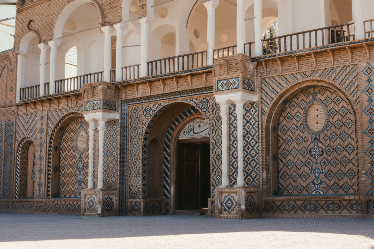 Entrance – ورودی باغ شاهزاده (Bagh-e Shazdeh باغ شاهزاده)