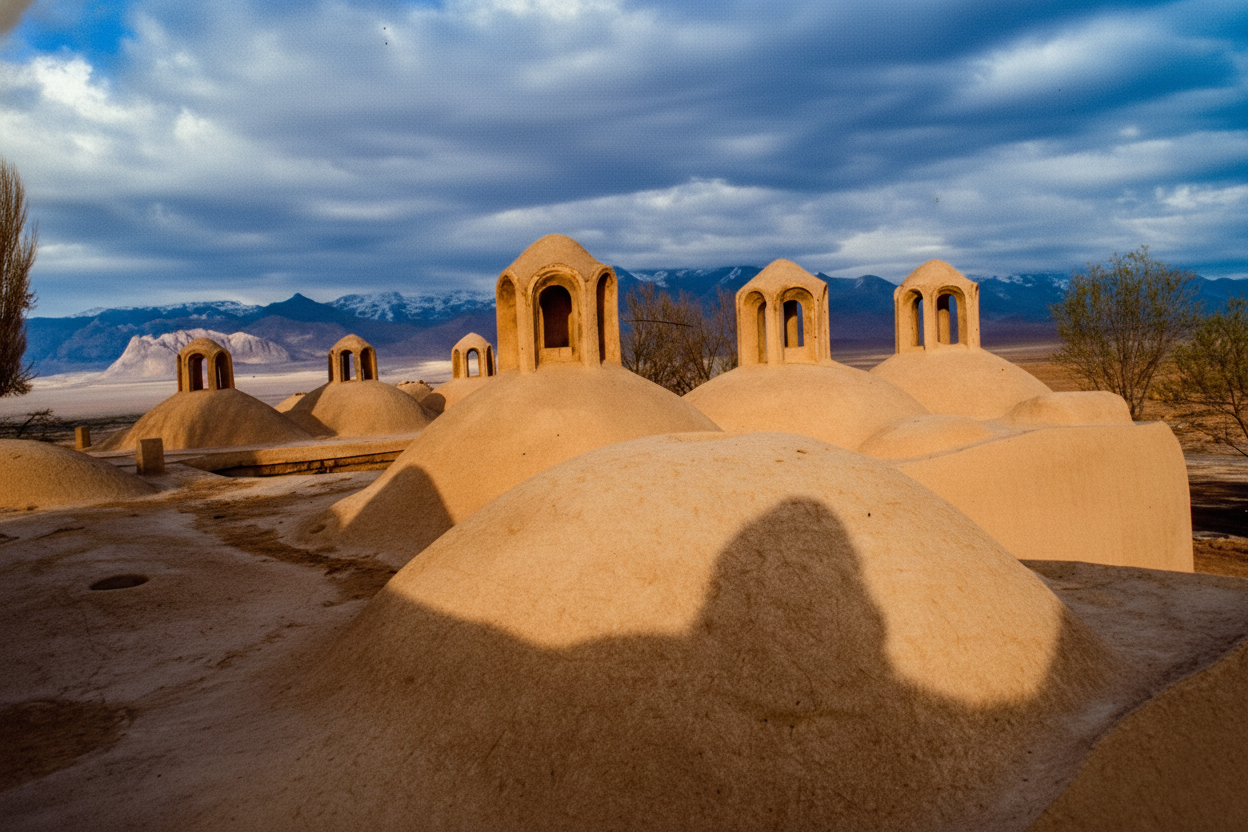 Thermal Mass (جرم حرارتی) and the Living Envelope (پوسته زنده) in Traditional Iranian Architecture