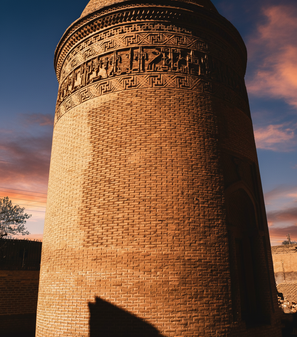The Chehel Dokhtaran Tomb Tower