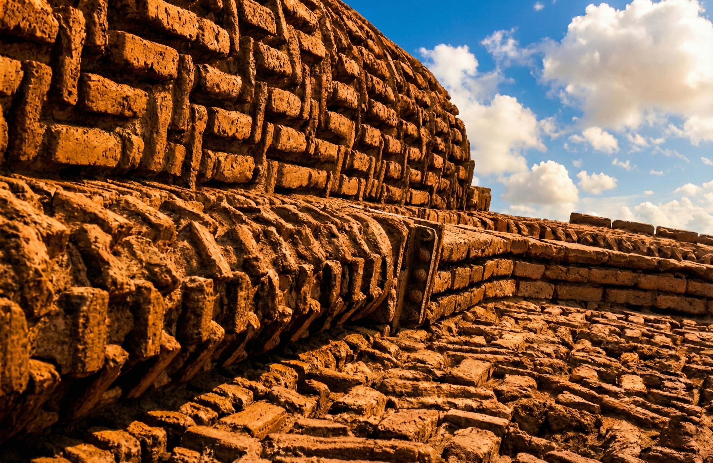 Brickwork of the Kharaghan