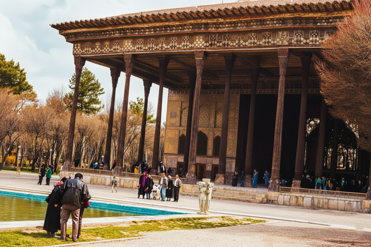 Chehel Sotoun (The Palace of Forty Columns) (کاخ چهلستون)