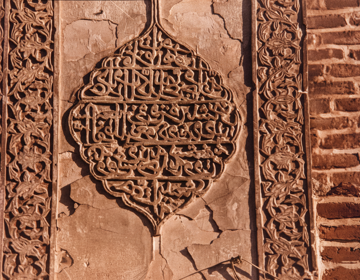 The Gachbori (گچ‌بری) stucco decoration of the Grand Mosque of Ardestan (مسجد جامع اردستان)
