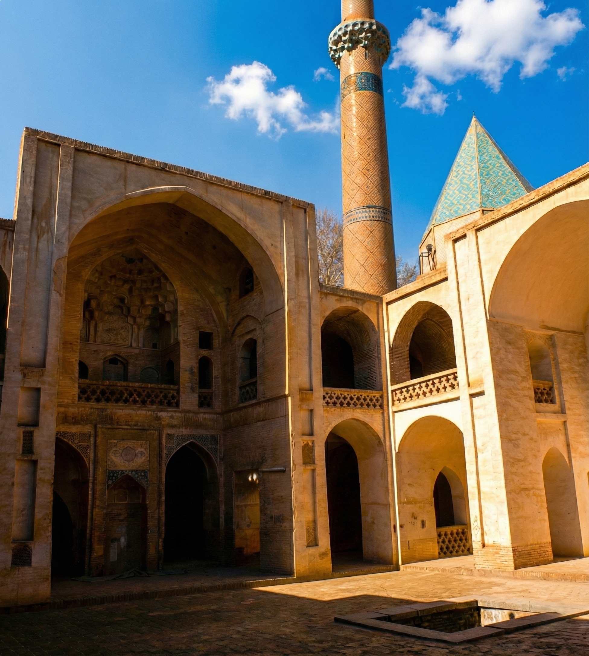 The Jameh Mosque (مسجد جامع) of Natanz (نطنز)