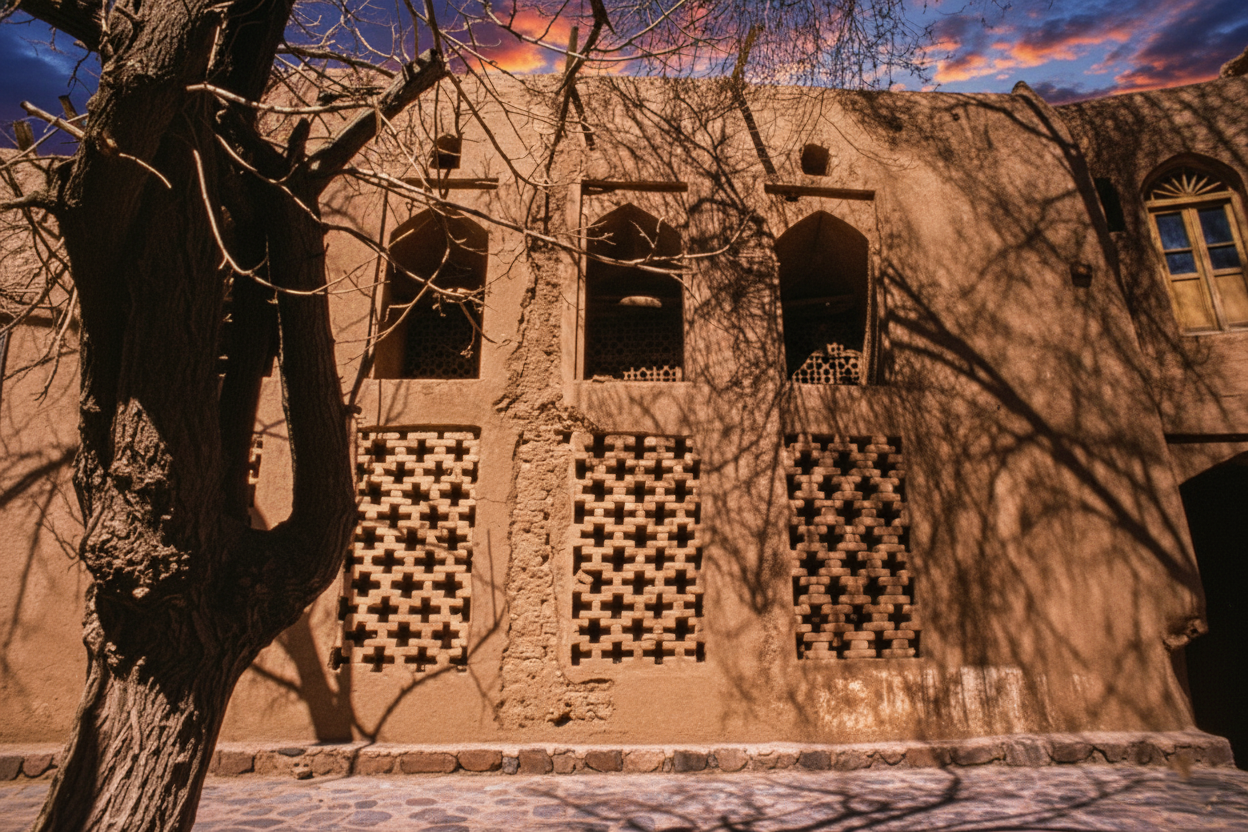 The Buildings of Abyaneh (ابیانه)