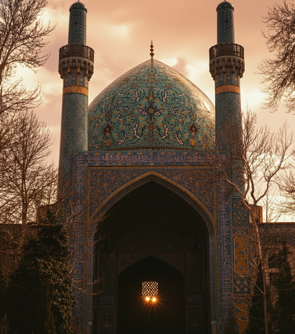 Chahar Bagh School (Madrasah-ye Chahār Bāgh - مدرسه چهار باغ)