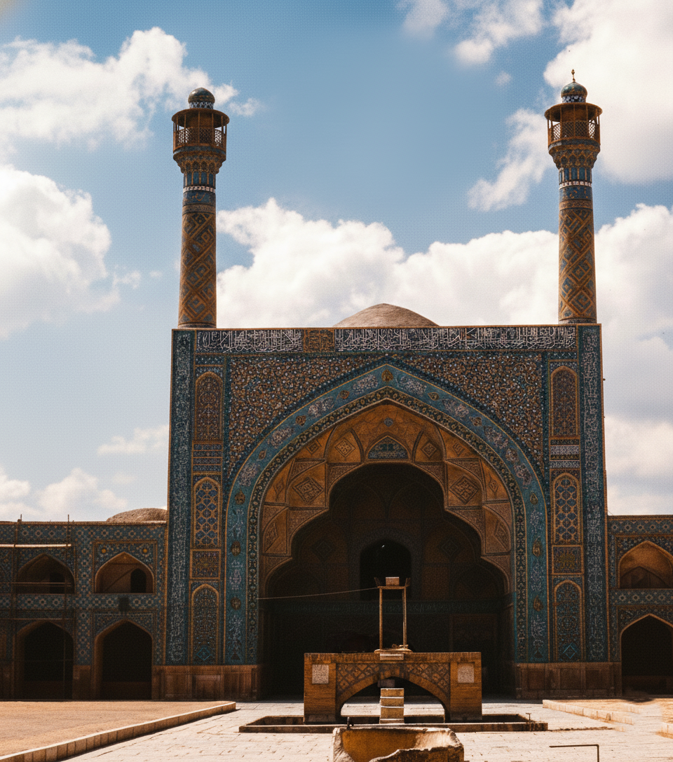 Jameh Mosque of Isfahan - (مسجد جامع اسپهان)