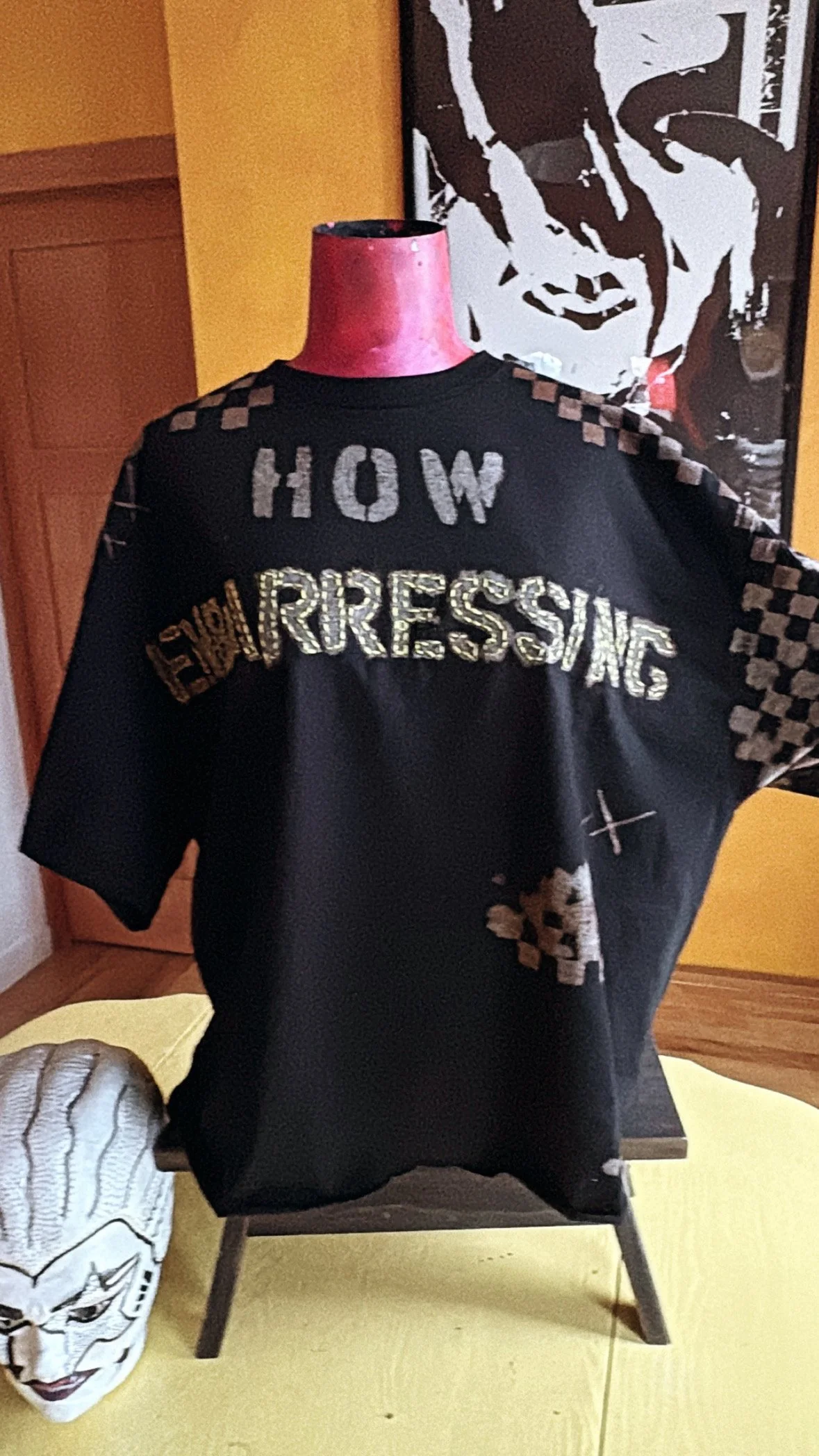‘How Embarrassing’ Upcycled Crop