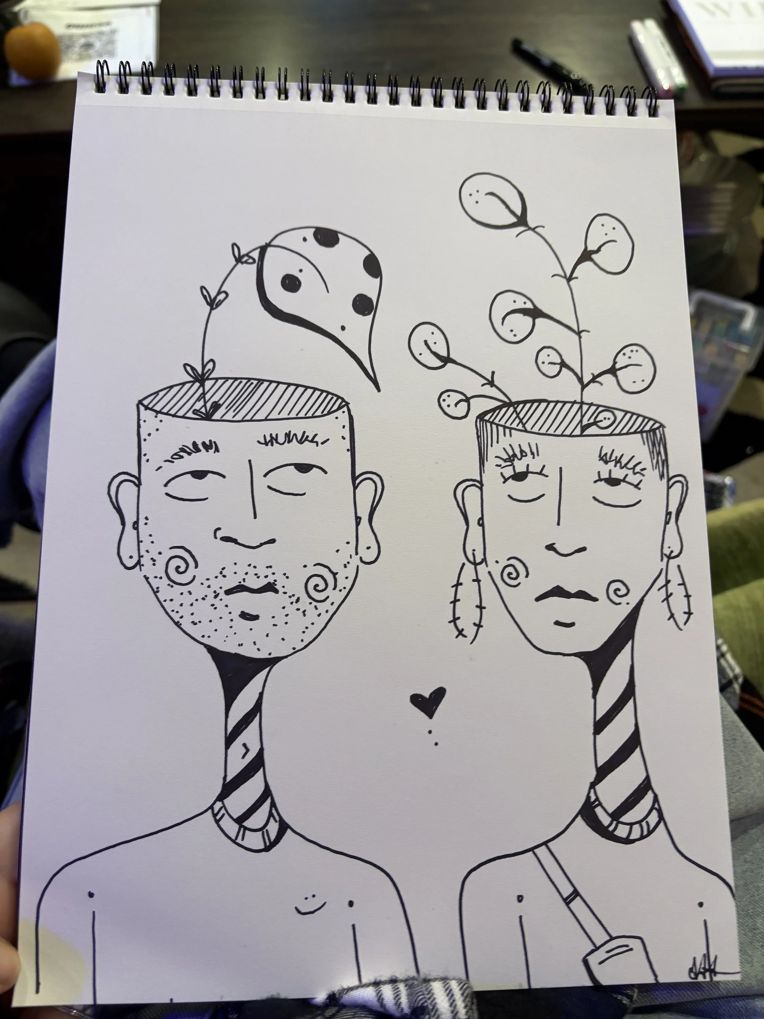 Custom Pot Head Portrait