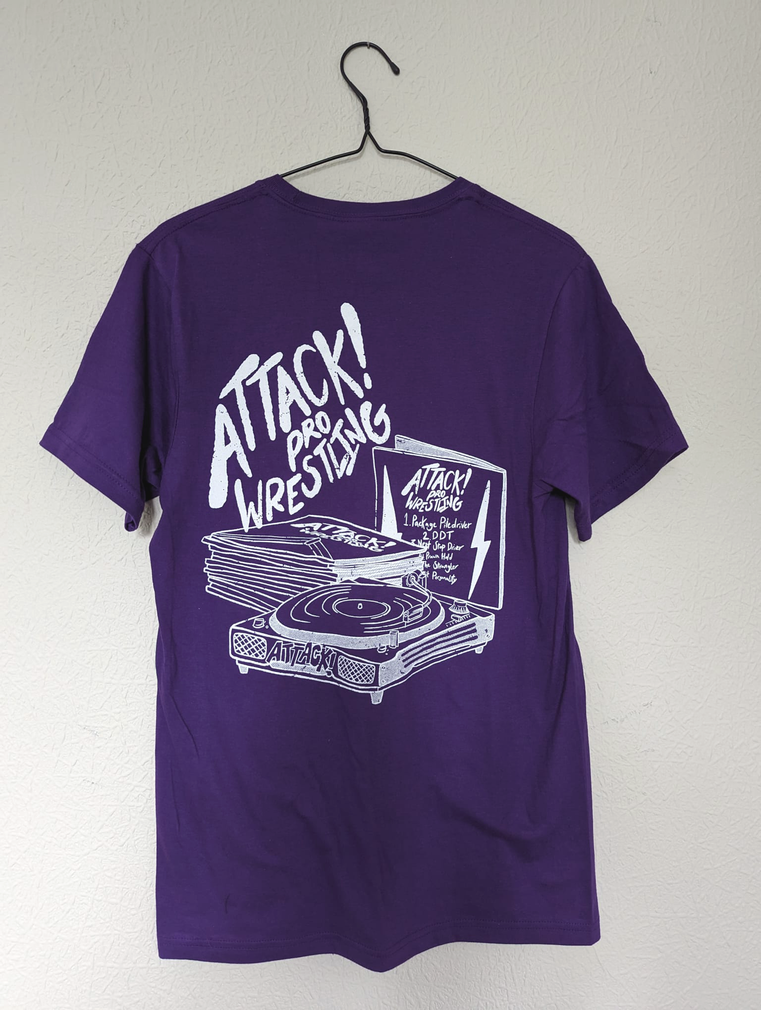 ATTACK! Record Player T-Shirt