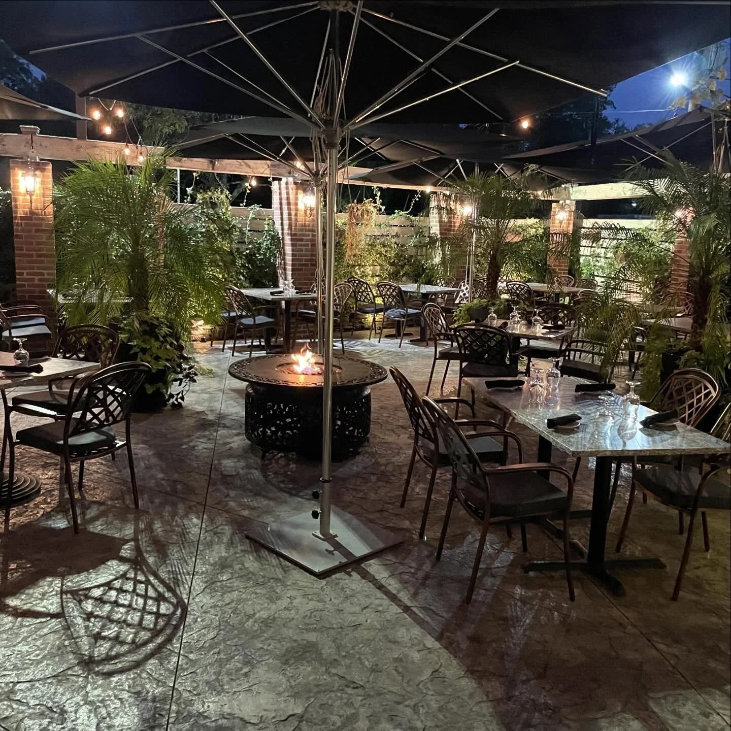 Il Villaggio Patio with Fire Pit
