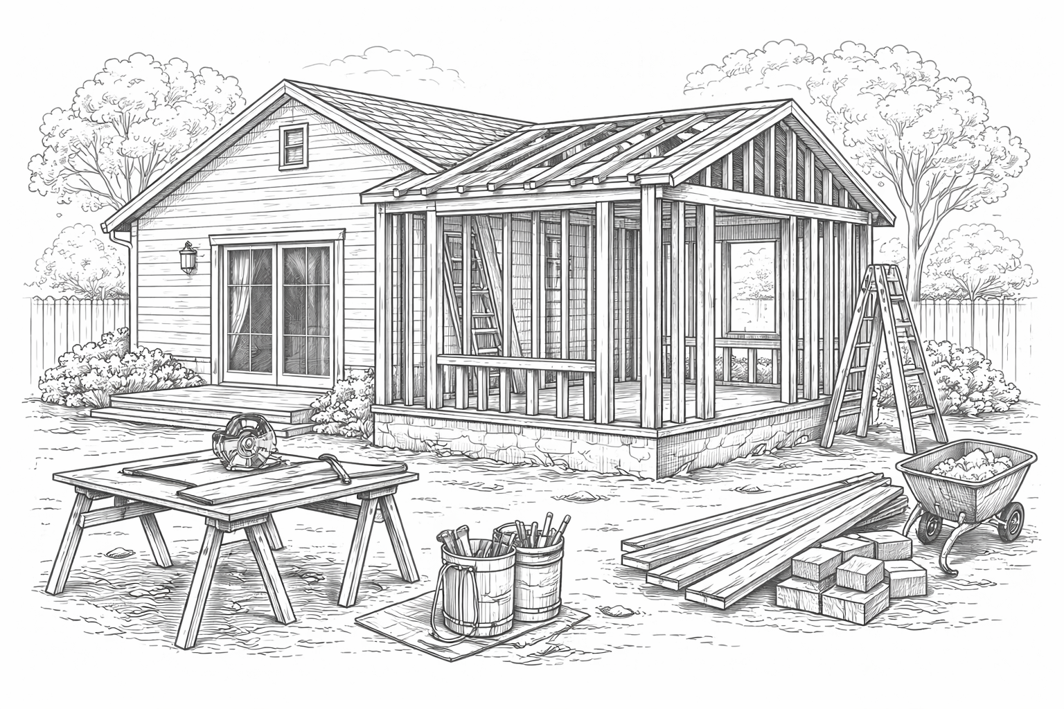 How Long Does a Home Addition Actually Take in Columbus, Ohio?