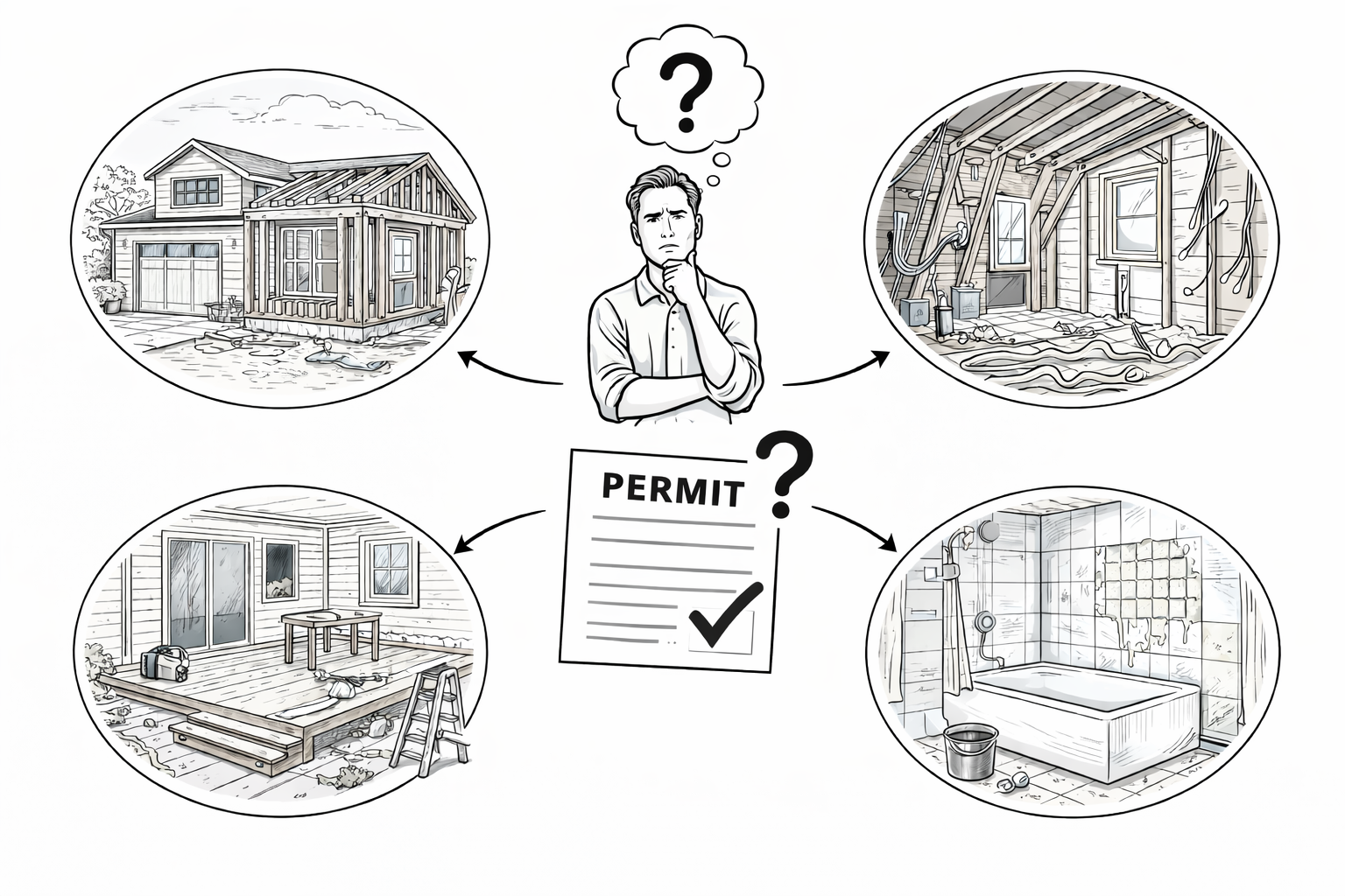 Do You Need a Permit for That? A Room-by-Room Guide for Columbus Homeowers