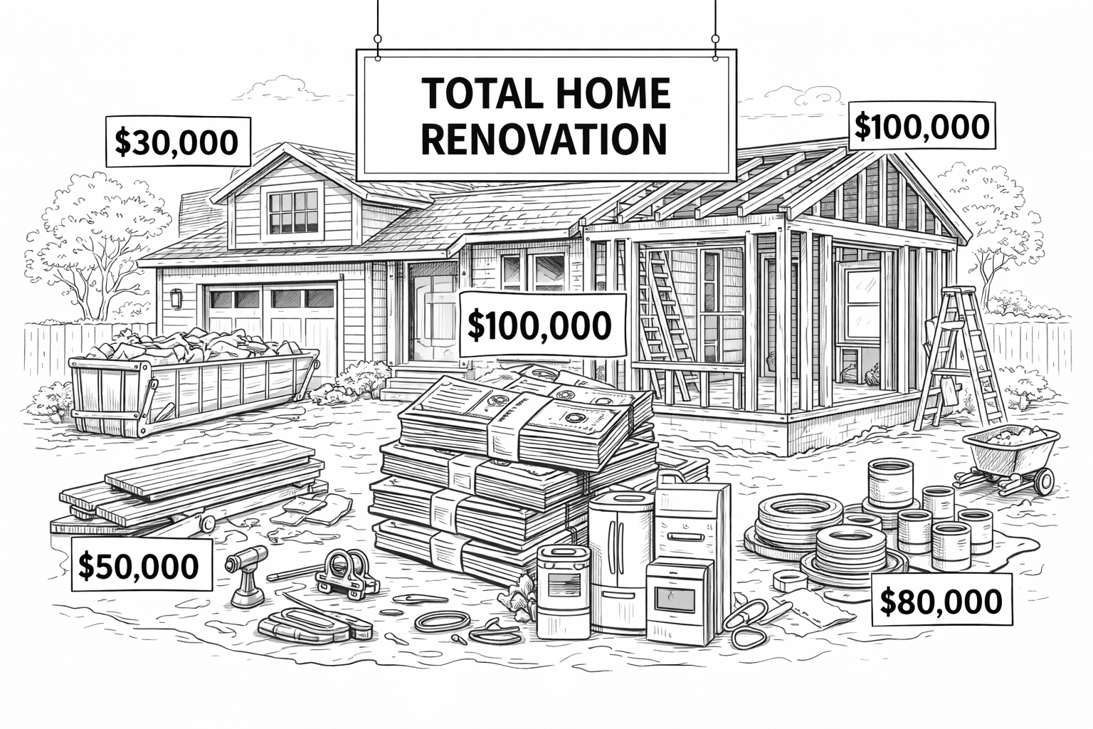 What a Home Renovation Actually Costs in 2026: A Real Budget Breakdown (Not the HGTV Version)