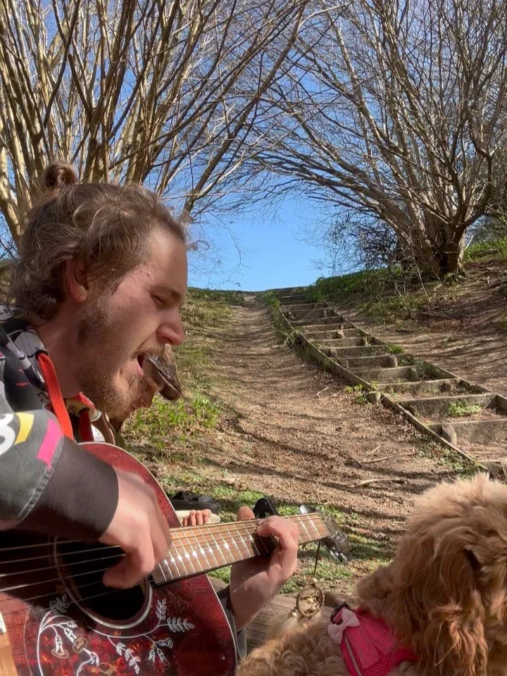 No, it is not perfect - far from 
But it is real, and it is authentic ☺️

This is the result of a medicine ceremony earlier in the year that helped shift a huge childhood blockage 🙌

Ask me 5 years ago if I&rsquo;d sing and play guitar and it would 