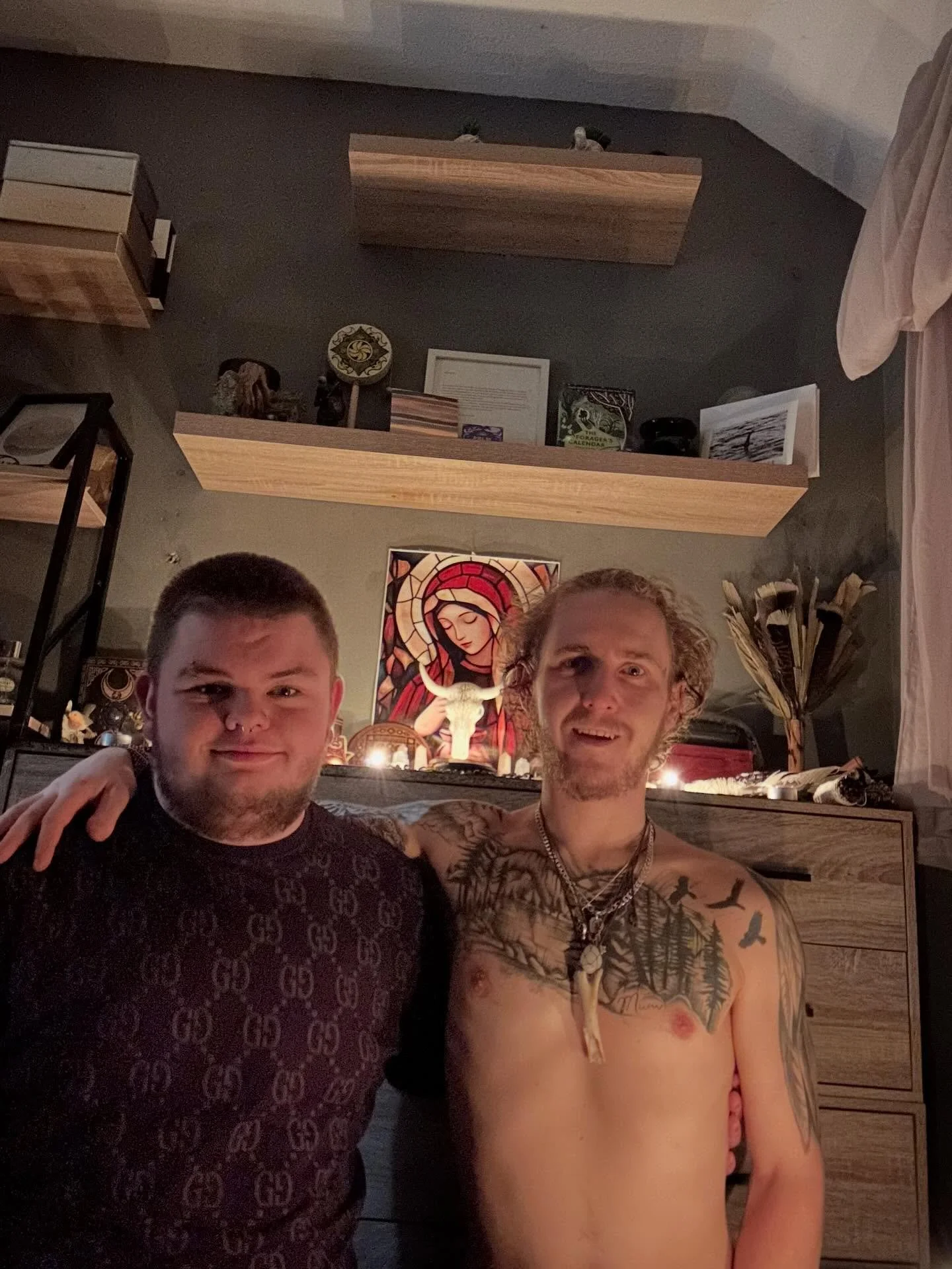 Tonight was a very special night 😇

October 2023 - I was given my first ceremony - focusing on the heart and self-love ❤️

October 2024 - I came off all mental health medication - becoming very physically and mentally well 💪

February 2026 - I held