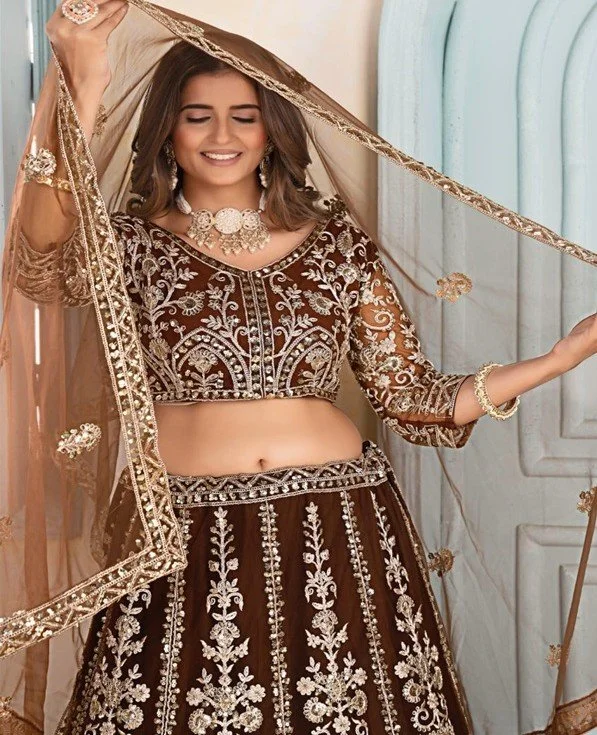 Designer Embroidered Lehenga