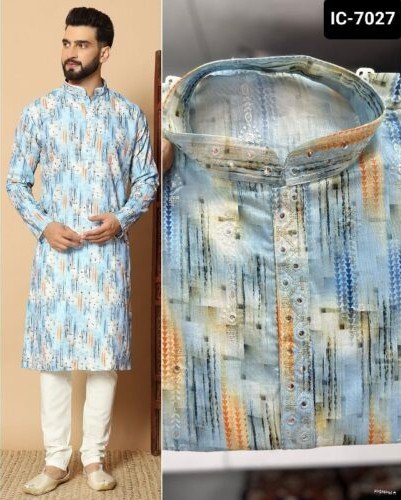 Designer Patterned Rhinestone Kurta Collection