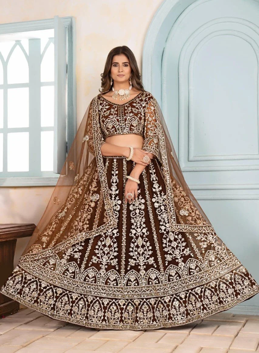 Designer Embroidered Lehenga