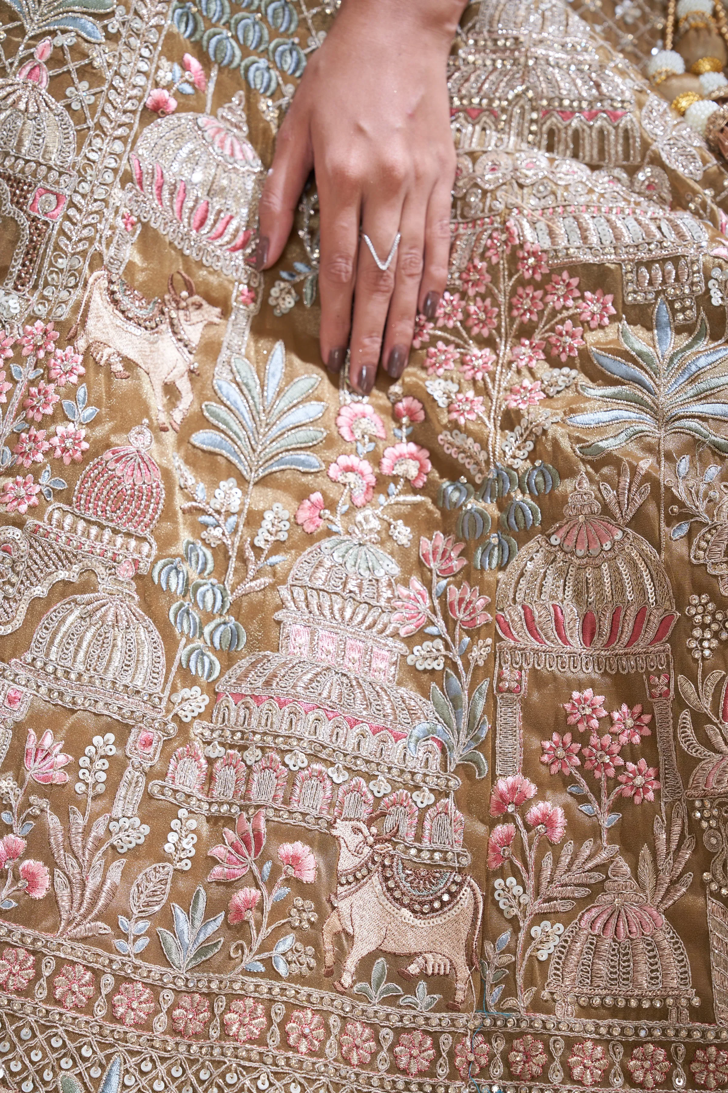 mustard skirt detail.webp