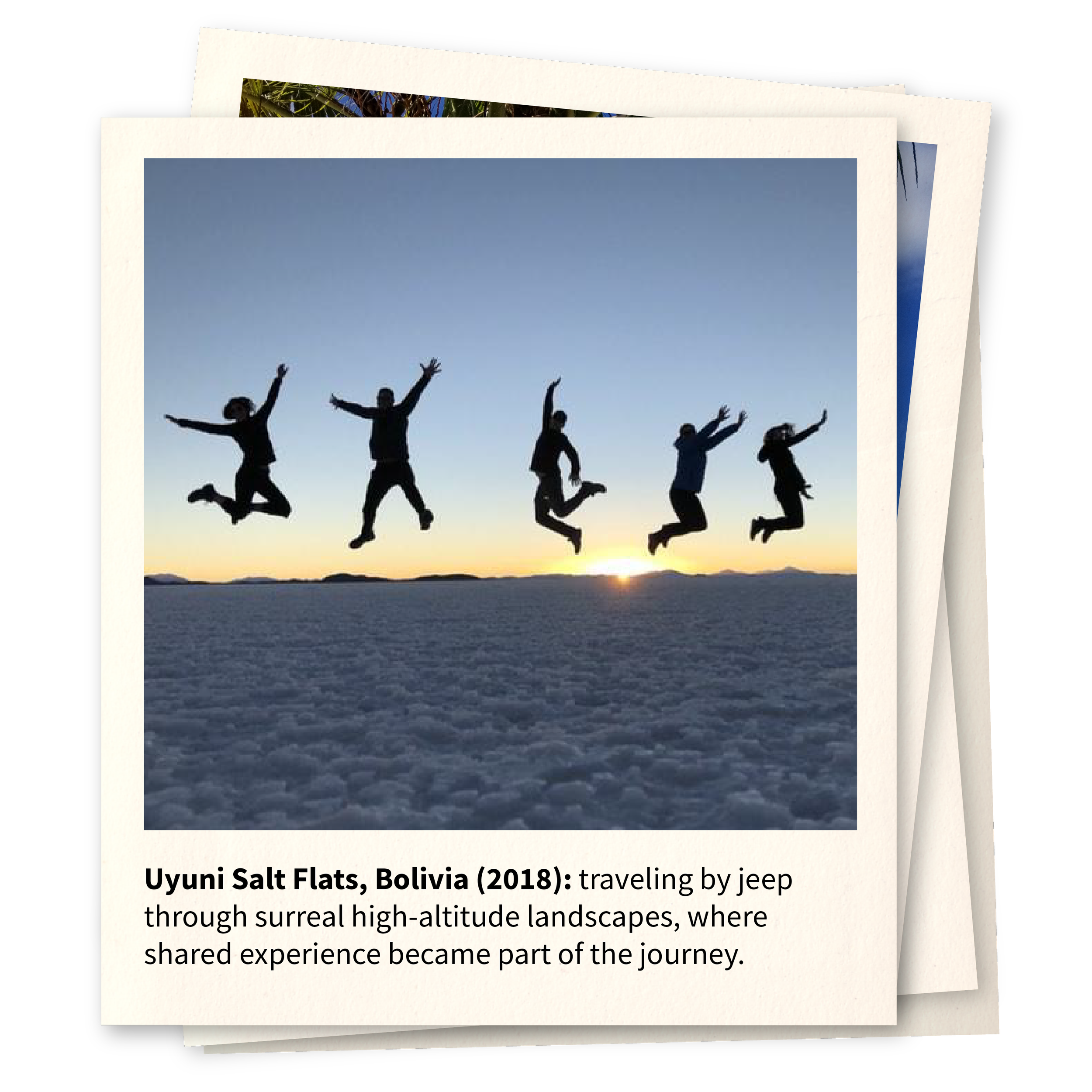 Uyuni Salt Flats, Bolivia (2018): 