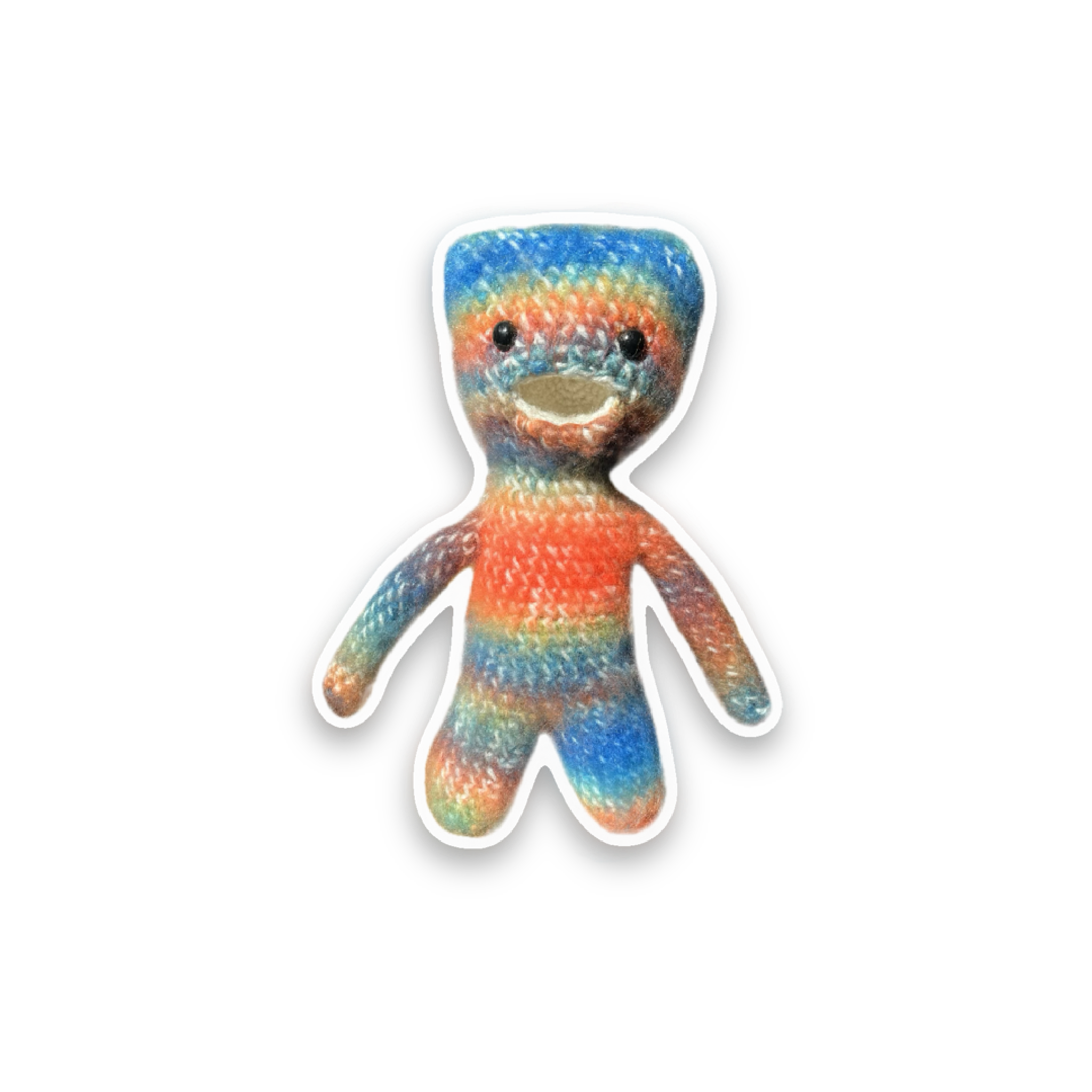 Sunset Monster Sticker