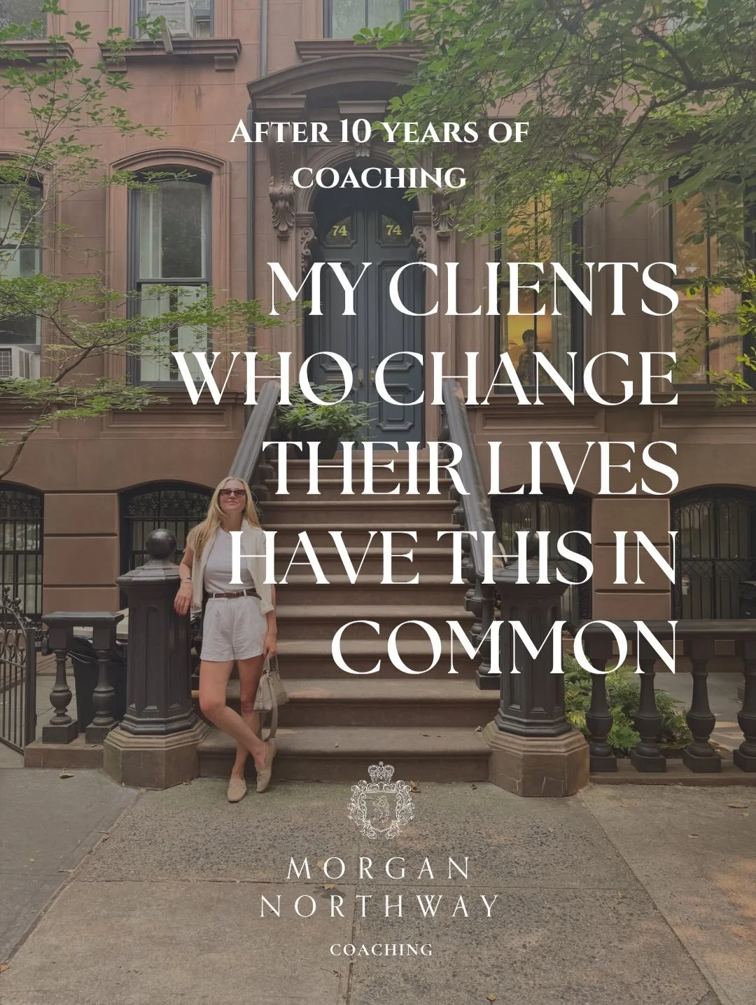 After 10 years of coaching hundreds and hundreds of women, there is one thing I see over and over again.

One of the biggest things that sets women apart when it comes to changing their lives, going after their dreams, and experiencing radical shifts