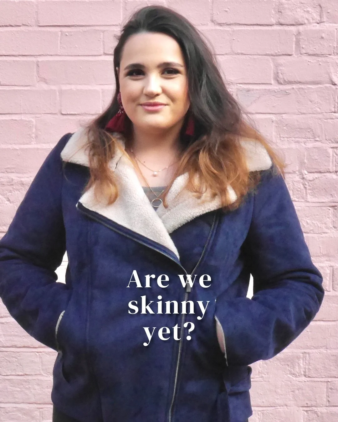 The older I get, the more I find myself talking to the younger version of me
Sending her the patience and love she always needed

I&rsquo;ve spent so much of my life feeling uncomfortable in my body
The second I started growing outwards instead of ju