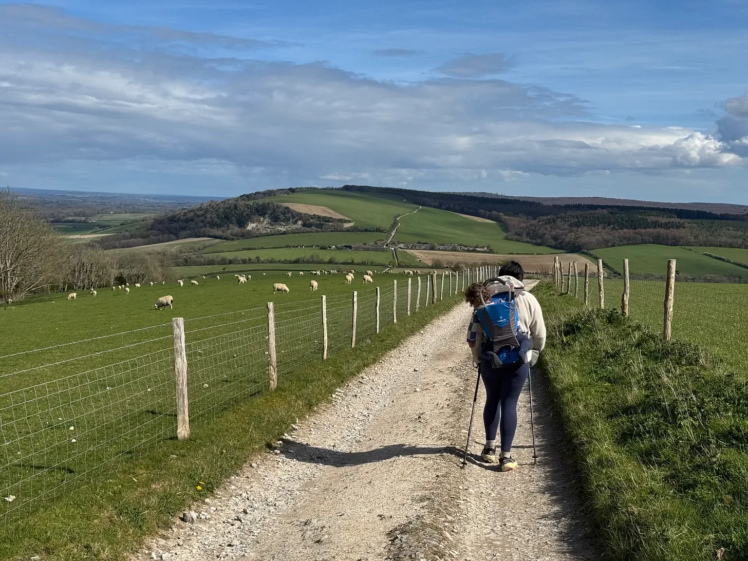 Half the South Downs Way… with a toddler