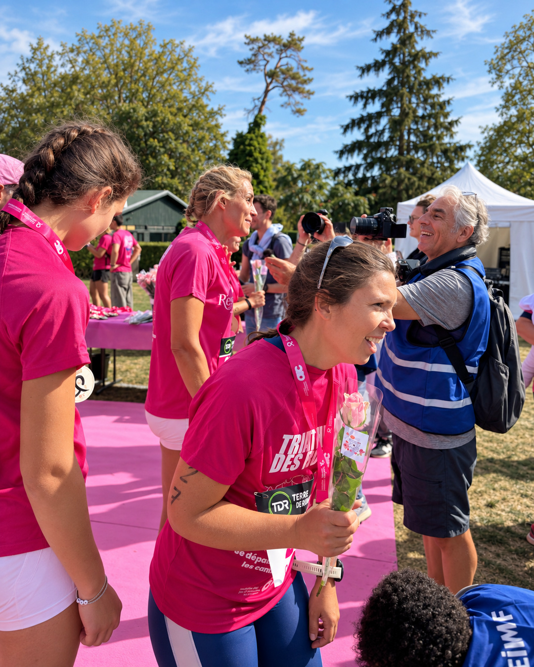 Triathlon des Roses 2026 : l’effort pour la recherche