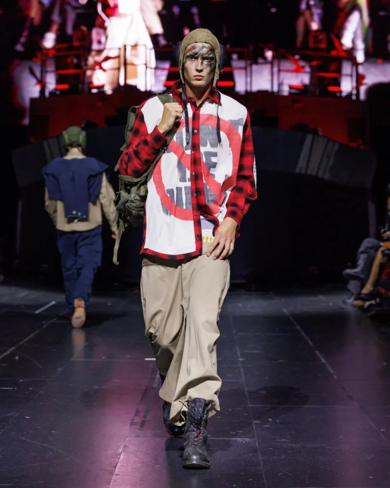 AWGE SS27 : A$AP Rocky entre uniforme et scène