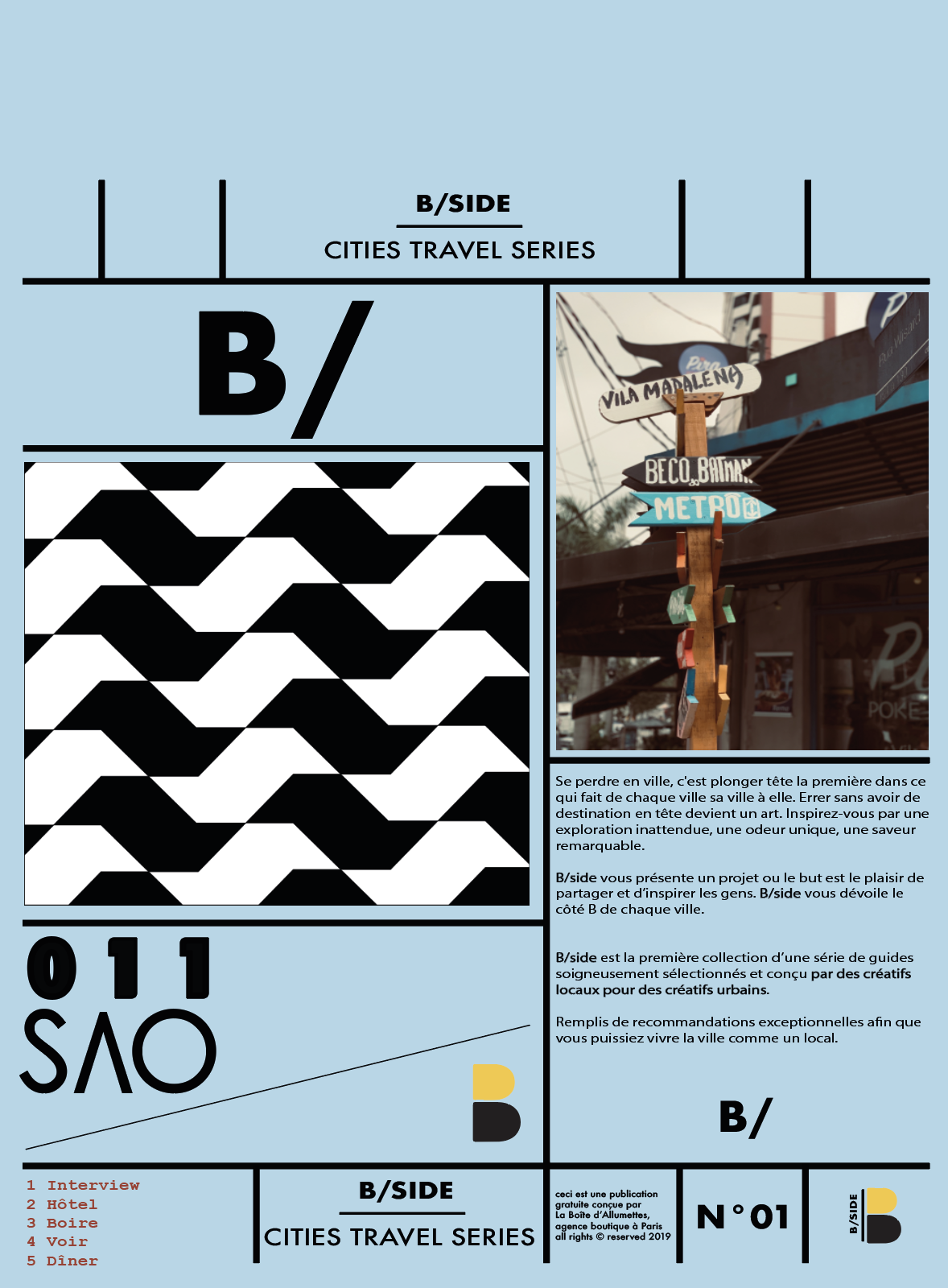 Mespromenades numéro 1 : SÃO PAULO