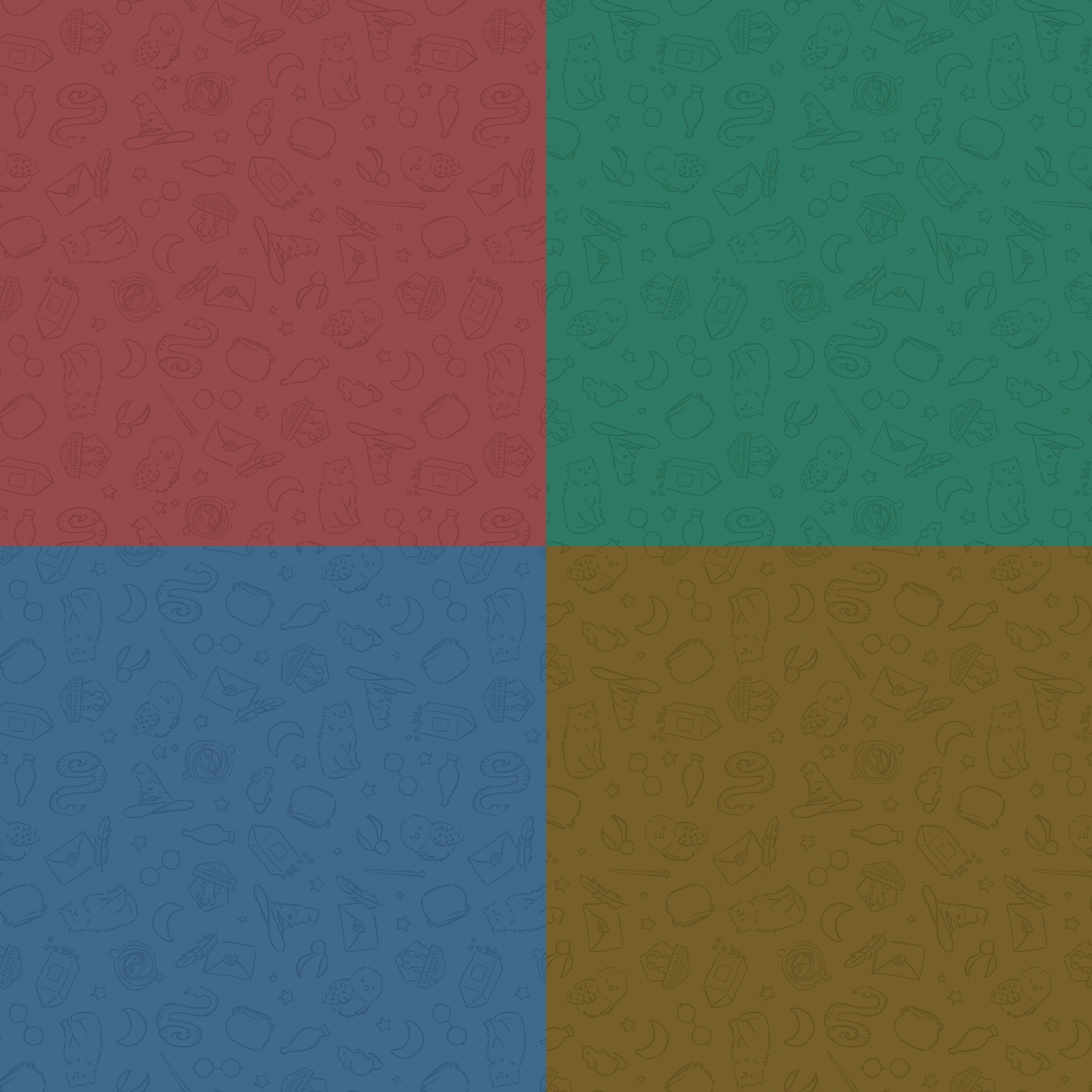 Canyonwall Harry Potter Patterns.png