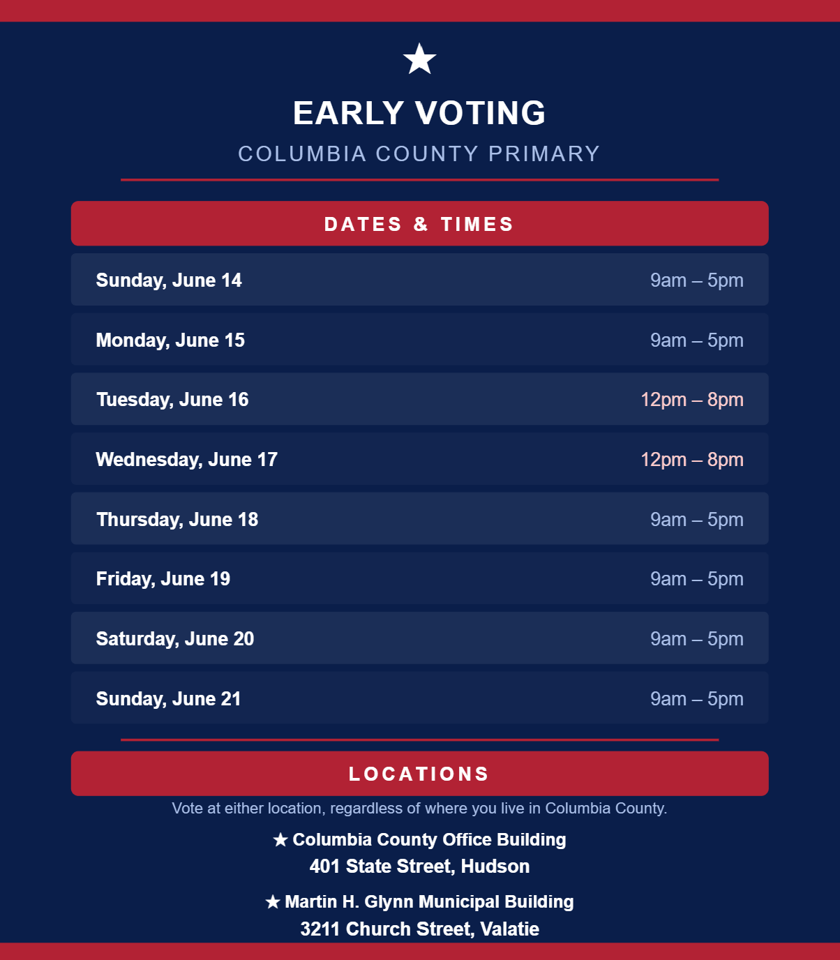 Early Voting