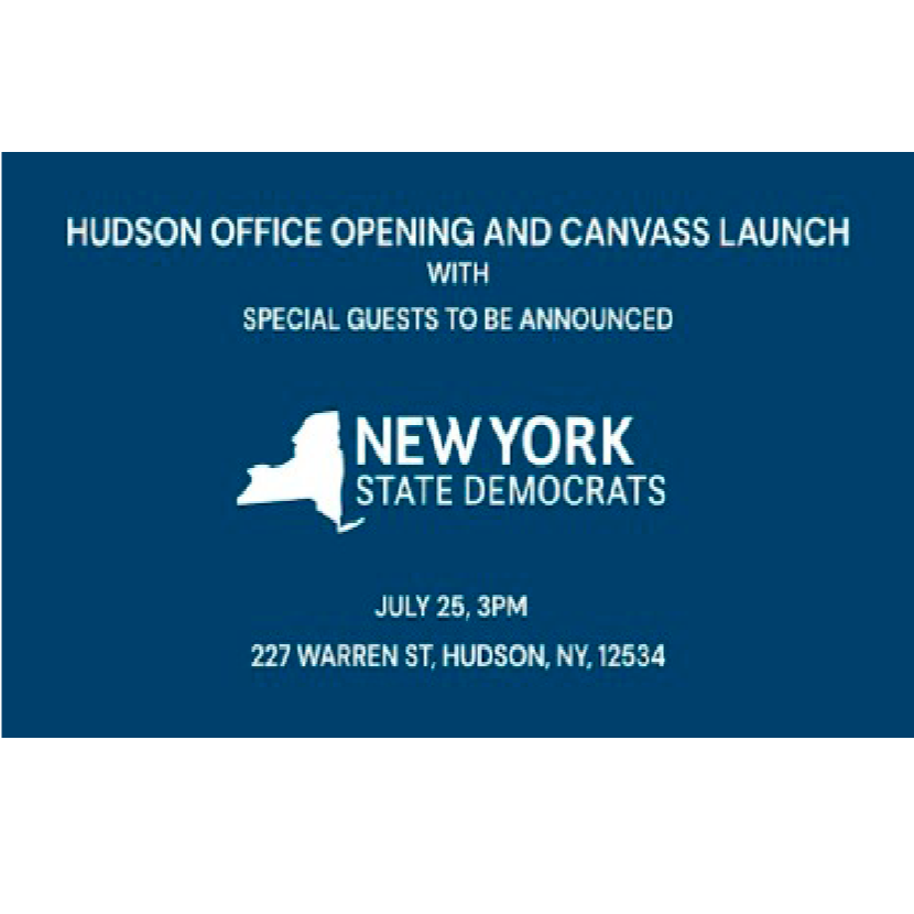 100 Days Out Weekend of Action / Hudson Office Opening & Canvass Launch